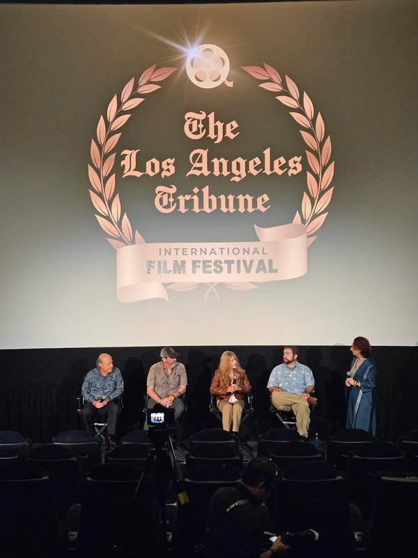 Panel discussion at The Los Angeles Tribune International Film Festival